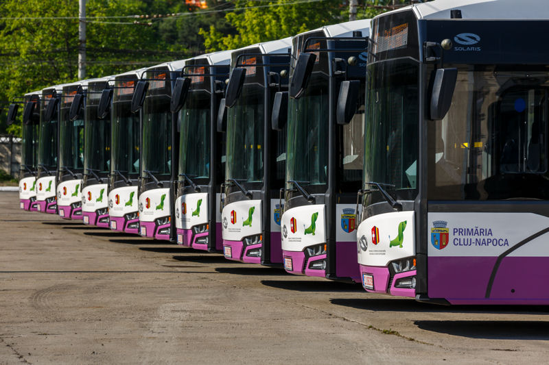 Solaris dodal do Rumunska první elektrické autobusy