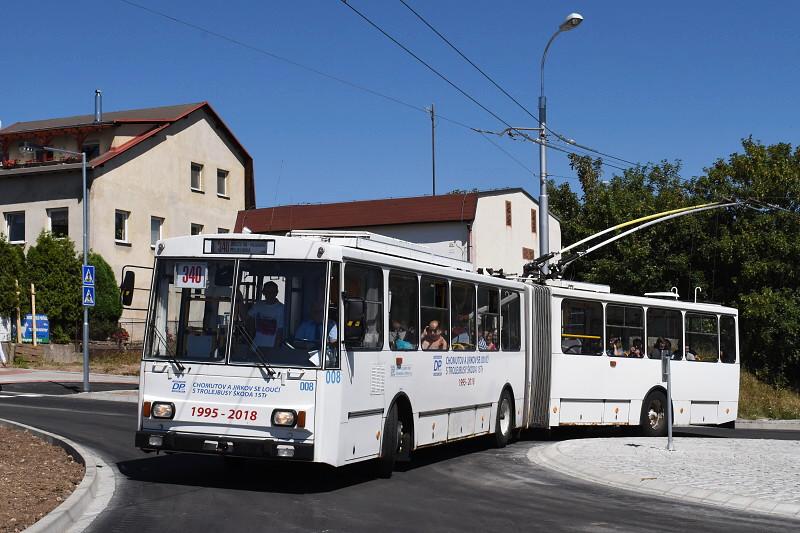 V Chomutově se rozloučili s trolejbusy Škoda 15 Tr