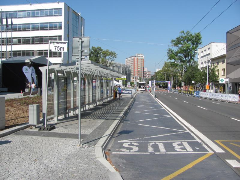 Městská doprava ve Zlíně fungovala i během cyklistických závodů
