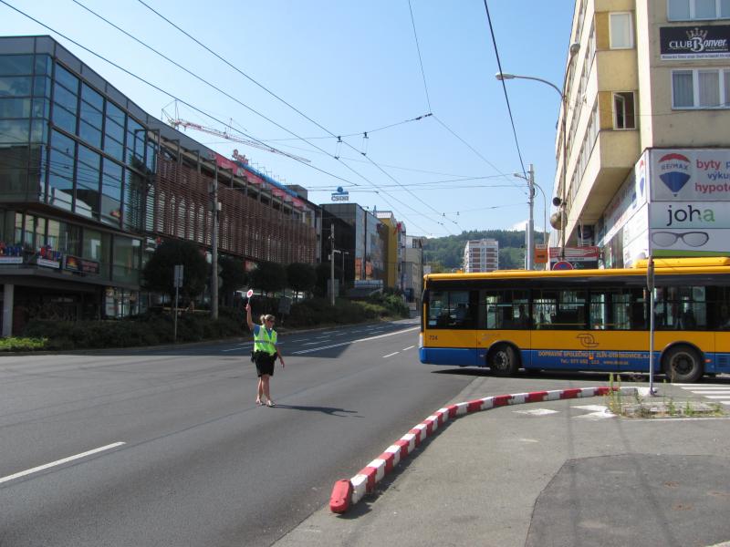 Městská doprava ve Zlíně fungovala i během cyklistických závodů
