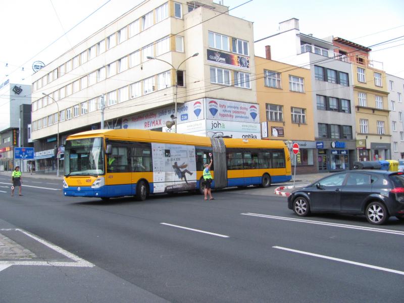 Městská doprava ve Zlíně fungovala i během cyklistických závodů