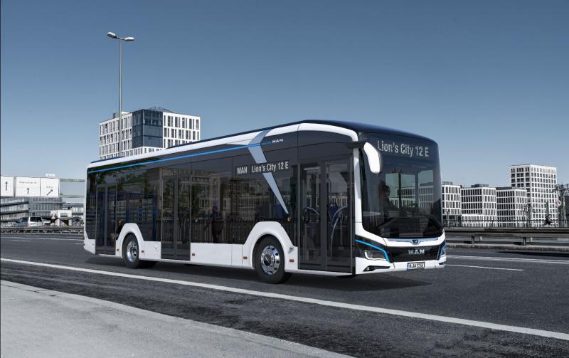 Na veletrhu IAA představí MAN elektrickou verzi městského autobusu Lion's City