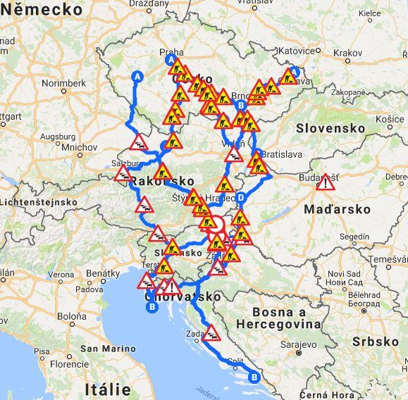 Nadcházející víkend nás čeká peklo na silnicích