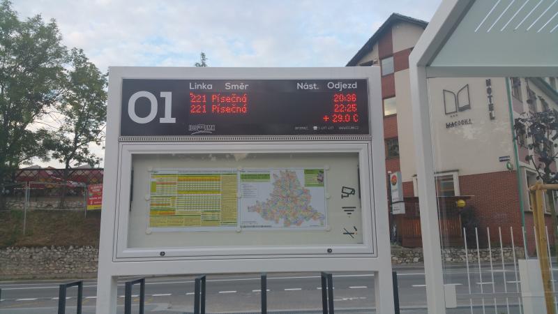 Blansko má zbrusu nový autobusový terminál