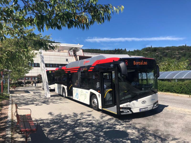 Kristiansand se stal druhým městem v Norsku s elektrickými autobusy Solaris