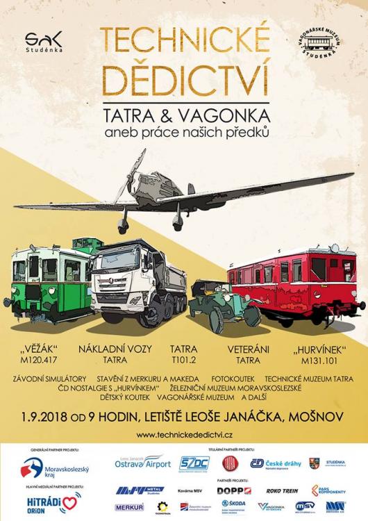 Technické dědictví – Tatra &amp; Vagonka aneb práce našich předků