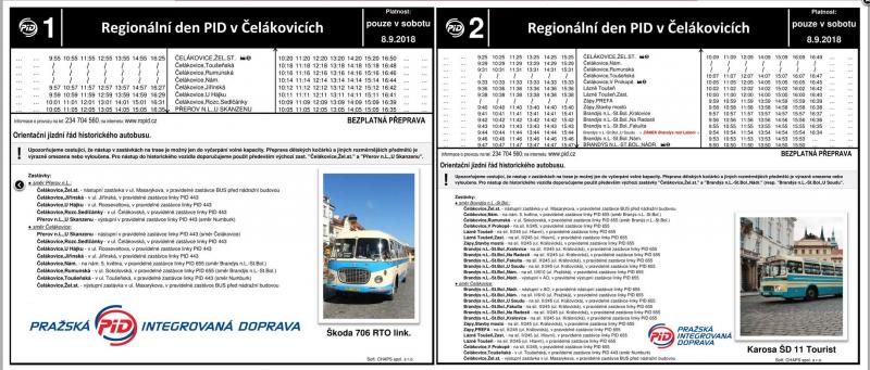 Regionální den PID v Čelákovicích