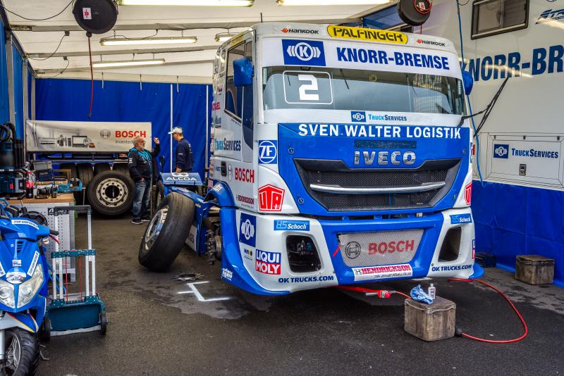 V Mostě se jel závod evropského šampionátu European Truck Racing Championship