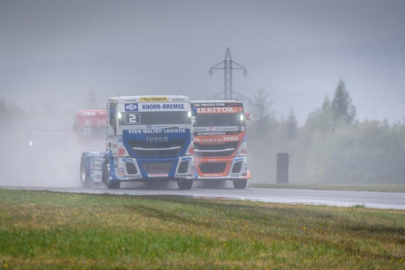V Mostě se jel závod evropského šampionátu European Truck Racing Championship