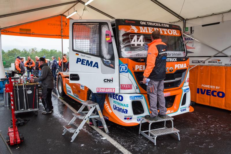 V Mostě se jel závod evropského šampionátu European Truck Racing Championship