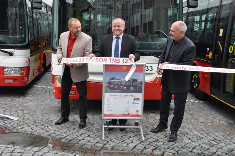 Nové trolejbusy, elektrobusy a autobusy pro hradeckou MHD