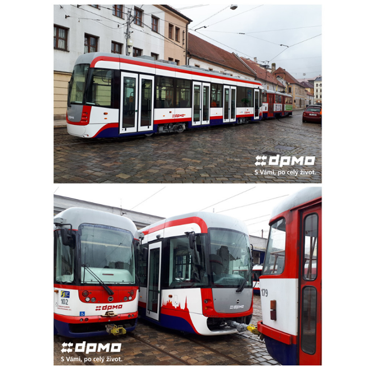 Olomouc má po několika letech nový typ tramvaje