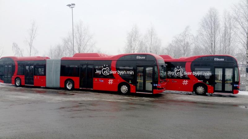 Heliox vybuduje nabíjecí infrastrukturu pro elektrické autobusy v Oslu