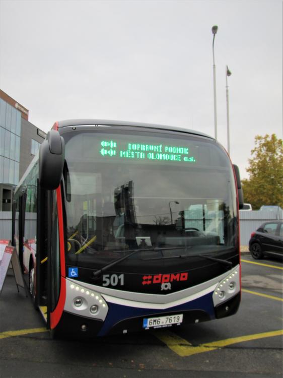 Olomouc má první elektrobus