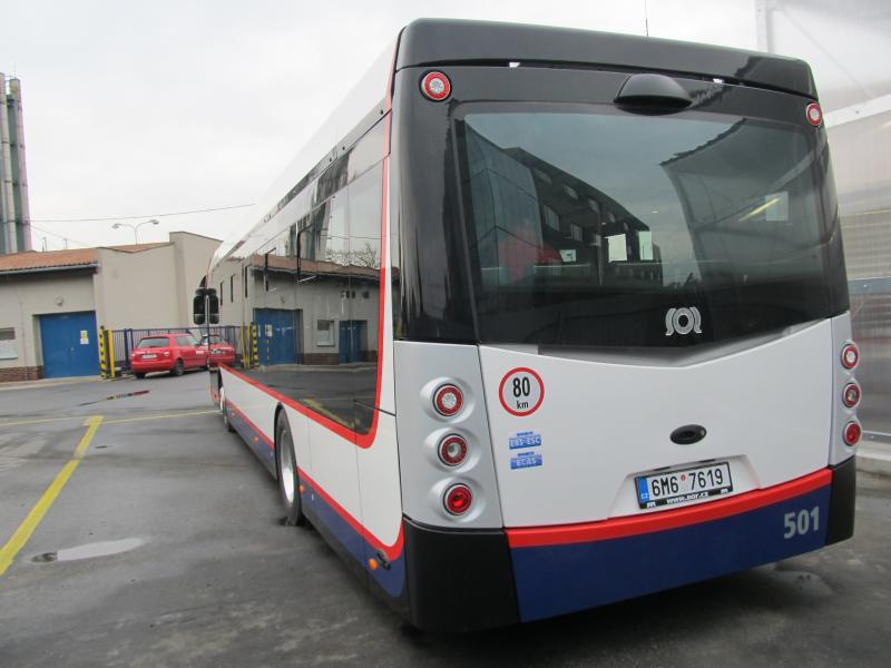 Olomouc má první elektrobus