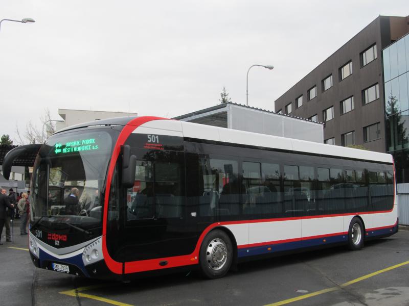 Olomouc má první elektrobus