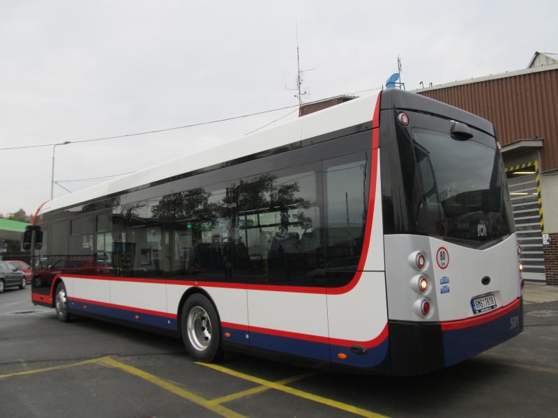 Olomouc má první elektrobus