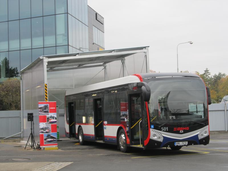 Olomouc má první elektrobus