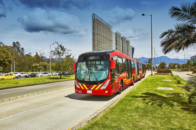 Volvo v Kolumbii: 700 městských autobusů
