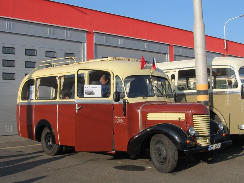 Symbolické rozloučení s trolejbusy Škoda 14 Tr v Opavě