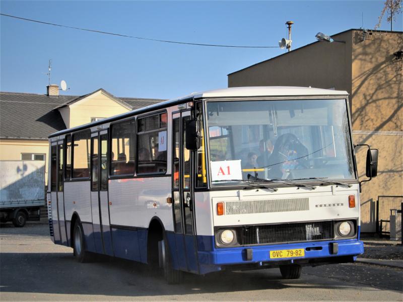 Symbolické rozloučení s trolejbusy Škoda 14 Tr v Opavě