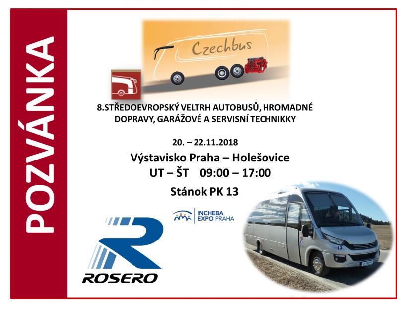 Ze Slovenska přijedou na CZECHBUS midibusy od ROŠERO - P