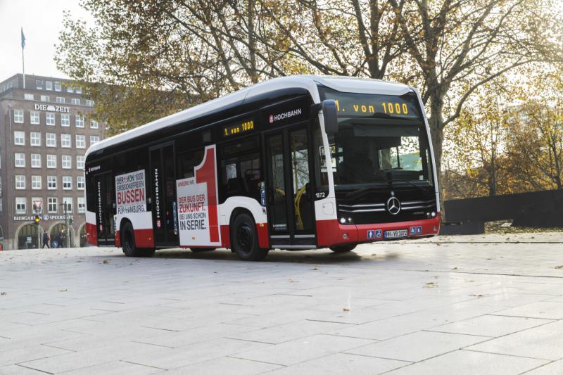 První eCitaro pro Hamburger Hochbahn dodáno