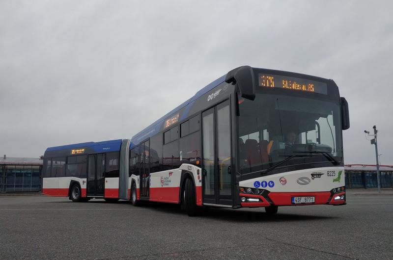 V PID vyjedou nové kloubové autobusy vybavené podle nových standardů