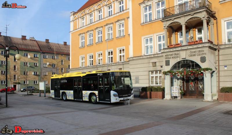 V Českém Těšíně vyjedou žluté autobusy Scania