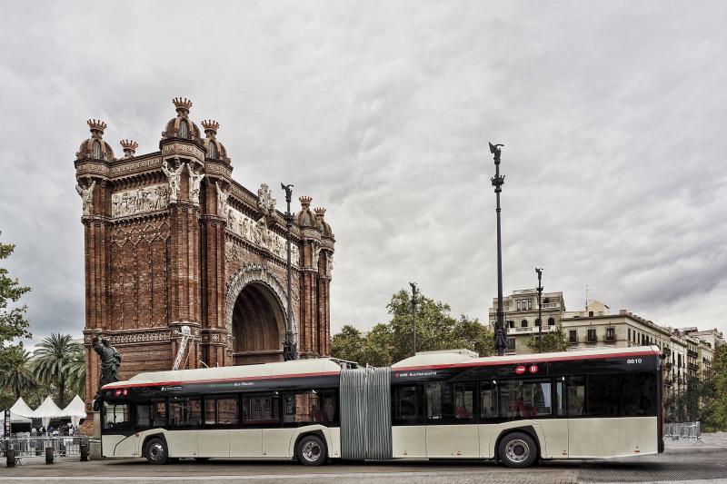 Elektrické Solarisy pro Barcelonu