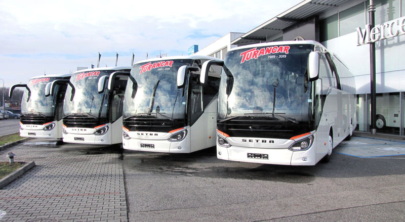 Třicet nových autokarů Setra ComfortClass pro TURANCAR