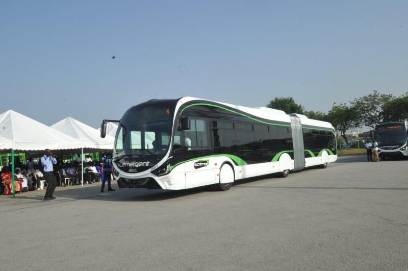 První autobusy na CNG „Lémergent“ v Africe jsou od Iveco