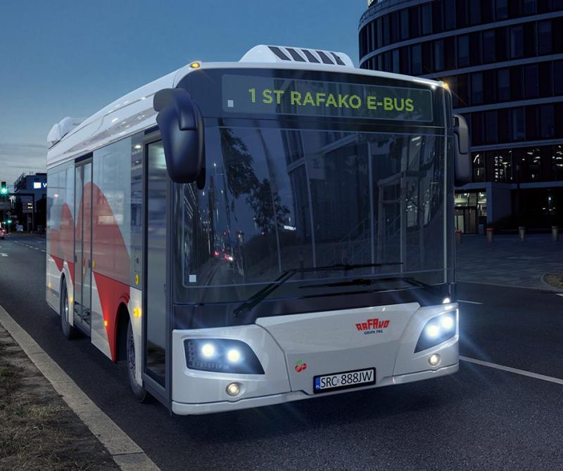 RAFAKO umístilo baterie do podvozku elektrického autobusu