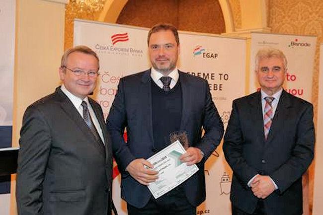 Iveco Czech Republic získalo zlatou příčku v soutěži Exportér roku