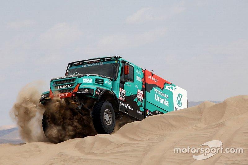 Tým PETRONAS De Rooy IVECO zakončil Rallye Dakar 2019 na stupni vítězů