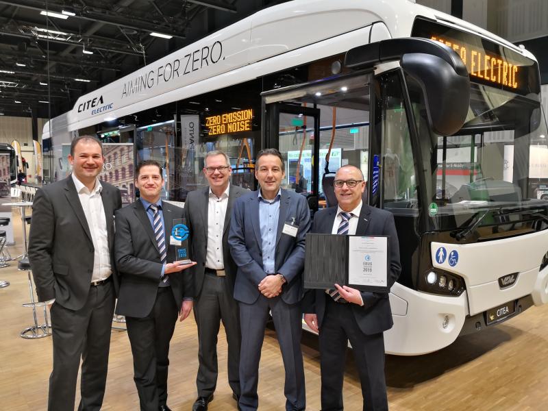 VDL Bus & Coach získal v Německu ocenění EBUS 2019