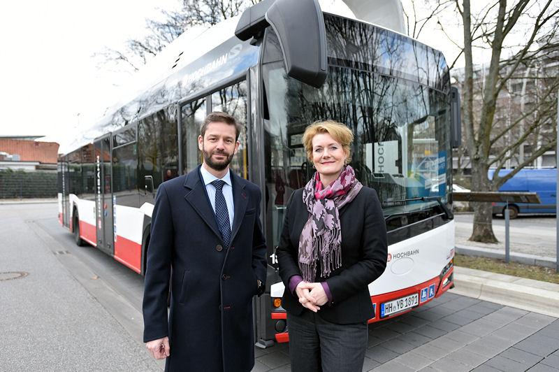Další elektrické autobusy Solaris v Hamburku