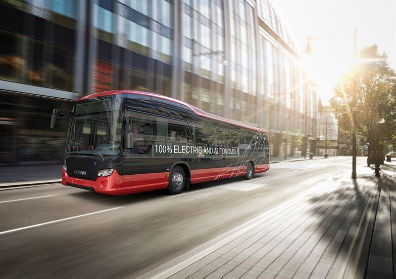 Scania a Nobina jsou průkopníky autonomních autobusů ve Švédsku
