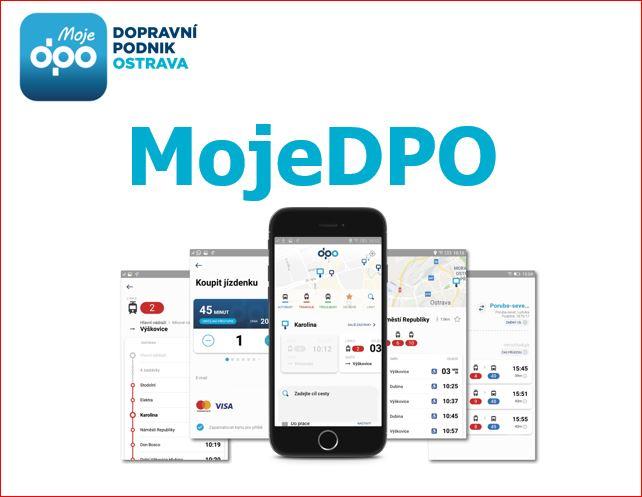 Dopravní podnik Ostrava představil mobilní aplikaci MojeDPO