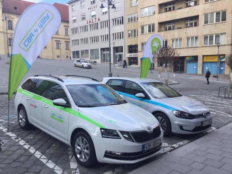 RegioJet oznámil spolupráci s poskytovatelem carsharingu CAR4WAY