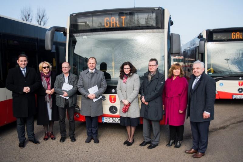 Gdaňsk objednal téměř 50 městských autobusů Mercedes-Benz