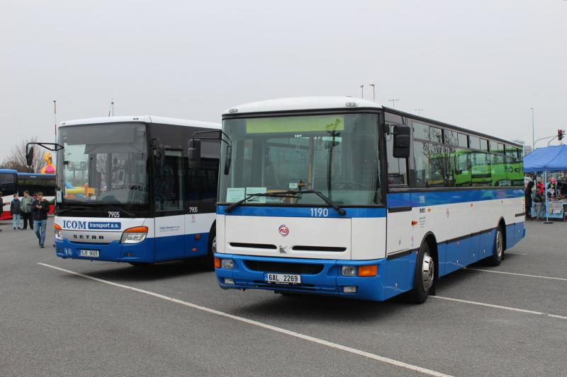 Z autobusového dne Pražské integrované dopravy  