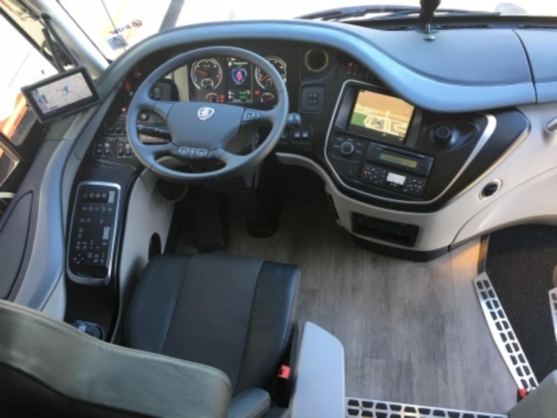 RegioJet pořídil nové autobusy Scania Irizar i8 pro provoz na autobusových linkách IC Bus Deutsche Bahn
