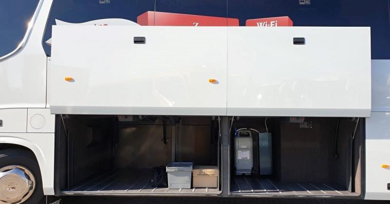 RegioJet pořídil nové autobusy Scania Irizar i8 pro provoz na autobusových linkách IC Bus Deutsche Bahn