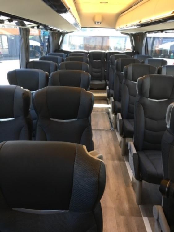 RegioJet pořídil nové autobusy Scania Irizar i8 pro provoz na autobusových linkách IC Bus Deutsche Bahn