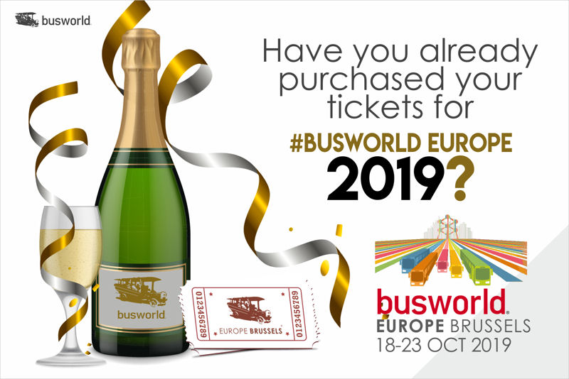 Online prodej vstupenek na Busworld Europe 2019