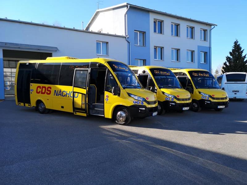 CDS Náchod pořídilo další nové autobusy