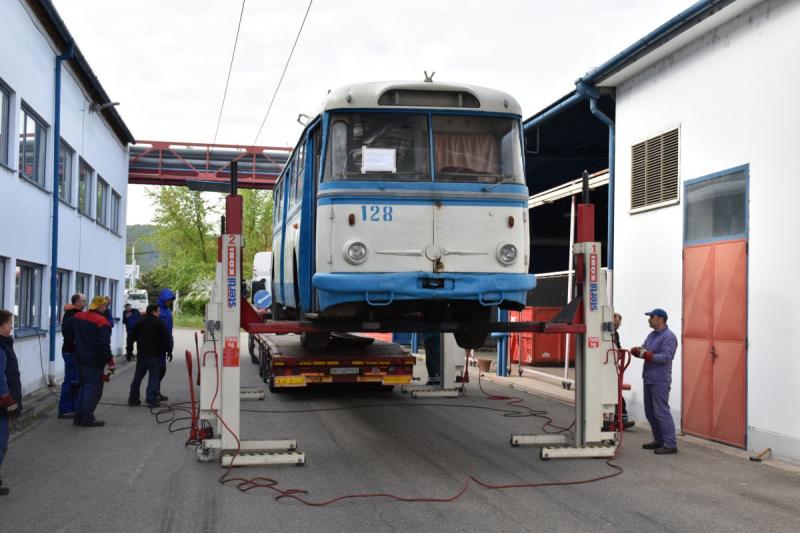 Do Brna se vrátil trolejbus 9Tr