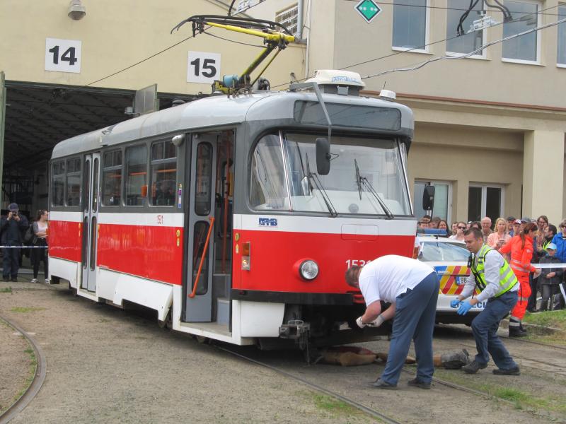 Den otevřených dveří ve vozovně Medlánky