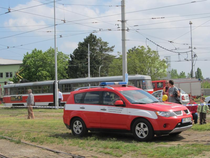 Den otevřených dveří ve vozovně Medlánky